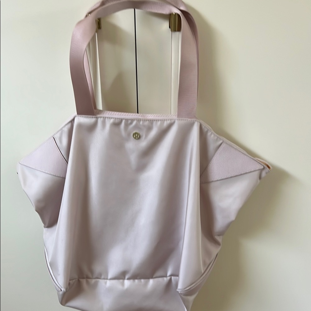 Lululemon Athletica Pink Tote Bag with Spacious Interior